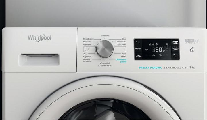 Image du produit Whirlpool PRALKA FFB 7259 WV PL (7 kg, Gauche)