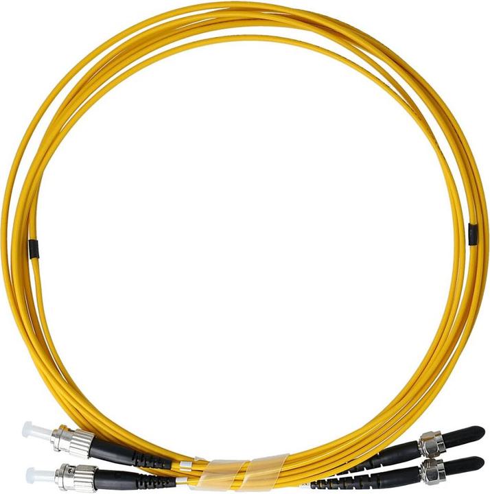 Actual product image BlueOptics Duplex fibre optic patch cable ST/PC-FSMA/PC singlemode 5 metres (5 m)