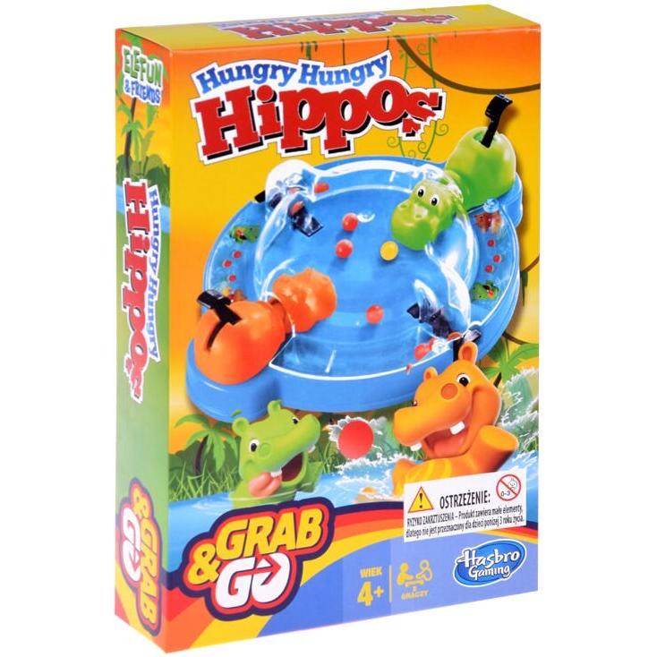 Hasbro Gra Hungry Hungry Hippo Grab and Go (B1001)