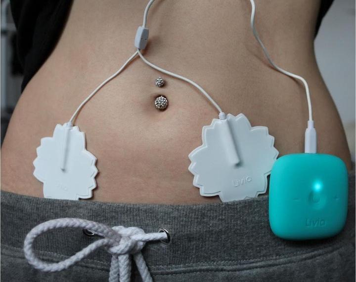Actual product image Livia Solution for menstrual cramps