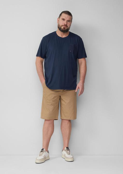 Image du produit S.Oliver Bermuda Relaxed-Fit-Bermuda mit Minimalmuster und Elastikbund (46)