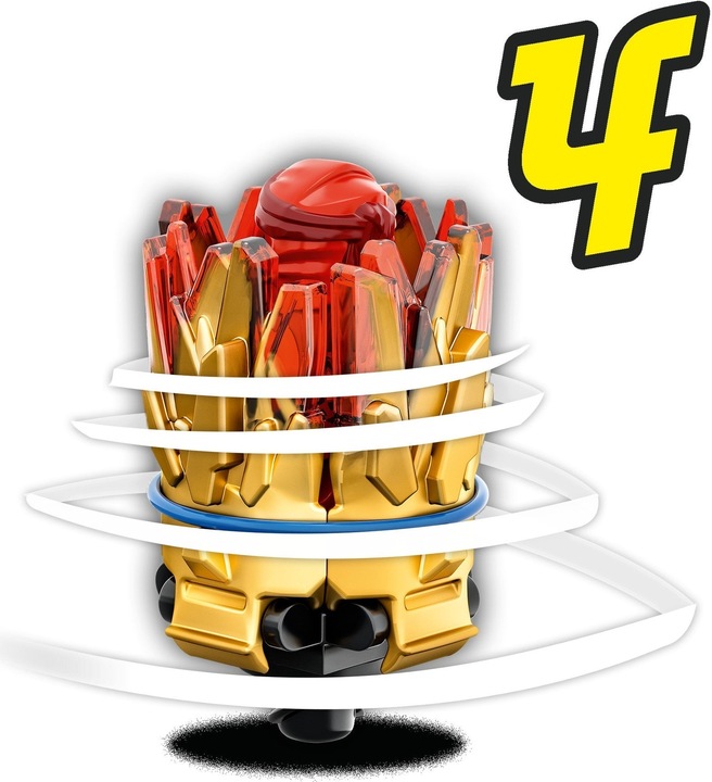 Produktbild LEGO Kais Spinjitzu-Kreisel (70686, LEGO Ninjago)