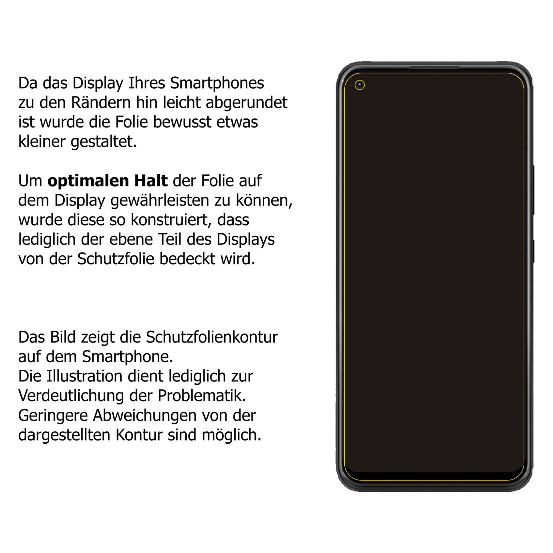 dipos I 2X Pellicola Protettiva Compatibile con ZTE Blade S6 Plus