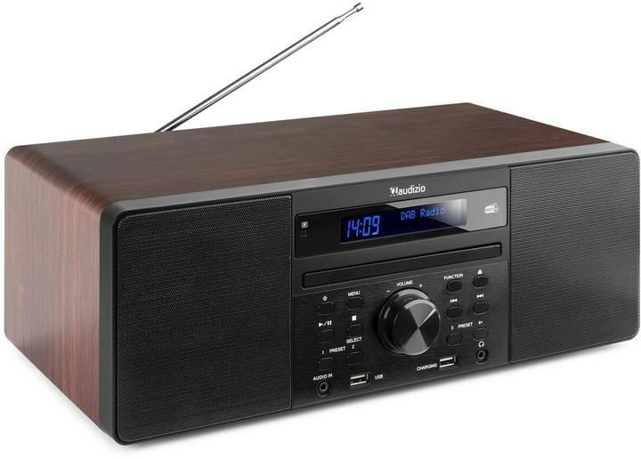Actual product image Audizio Prato radio/CD player (DAB+, FM, Bluetooth)