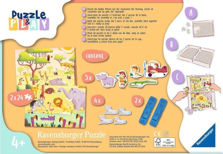 Immagine prodotto Ravensburger Tempo di safari (24 pezzi)