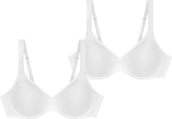 Image du produit Triumph Soutien-gorge à armatures Modern Soft+Cotton (80 D, lot de 2)