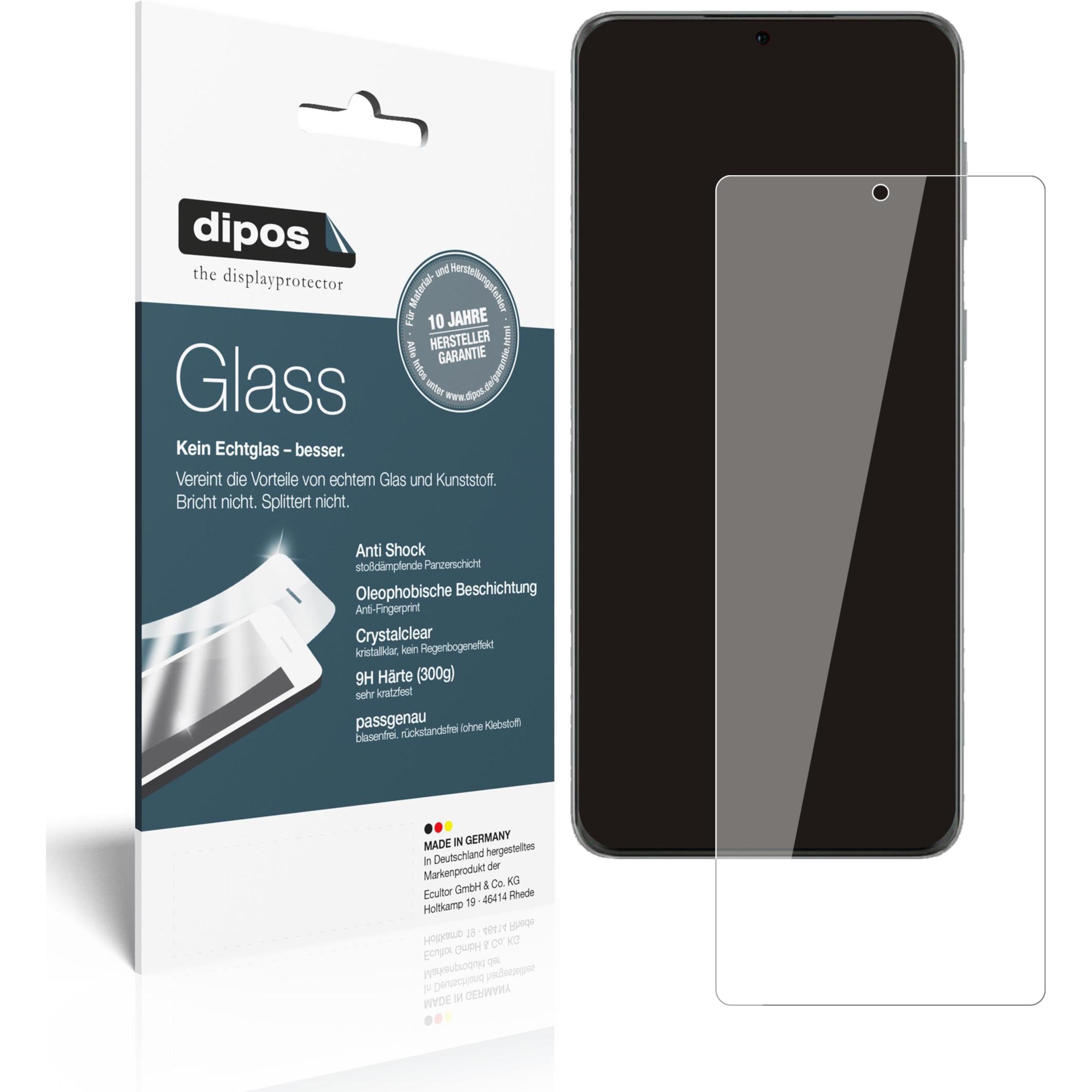 Dipos Displayschutz Anti-Shock (2 Stück, Huawei P50), Smartphone Schutzfolie, Transparent