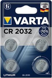 Produktbild Varta CR2032 (4 Stk., CR2032, 230 mAh)