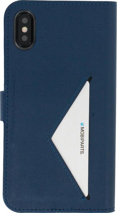 Produktbild Mobiparts Classic Wallet Case Apple iPhone X/XS Blue (Apple iPhone XS, Apple iPhone X)