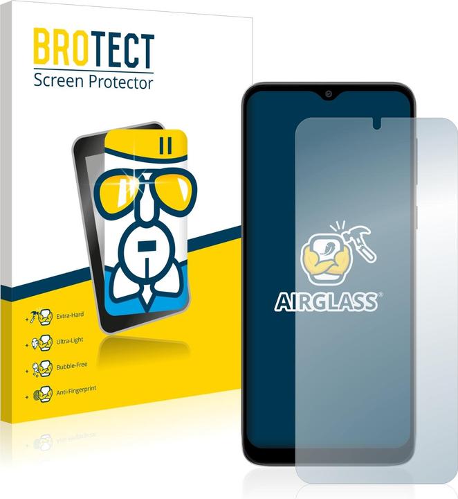 BROTECT AirGlass Panzerglasfolie (1 Stück, Motorola Moto E13)