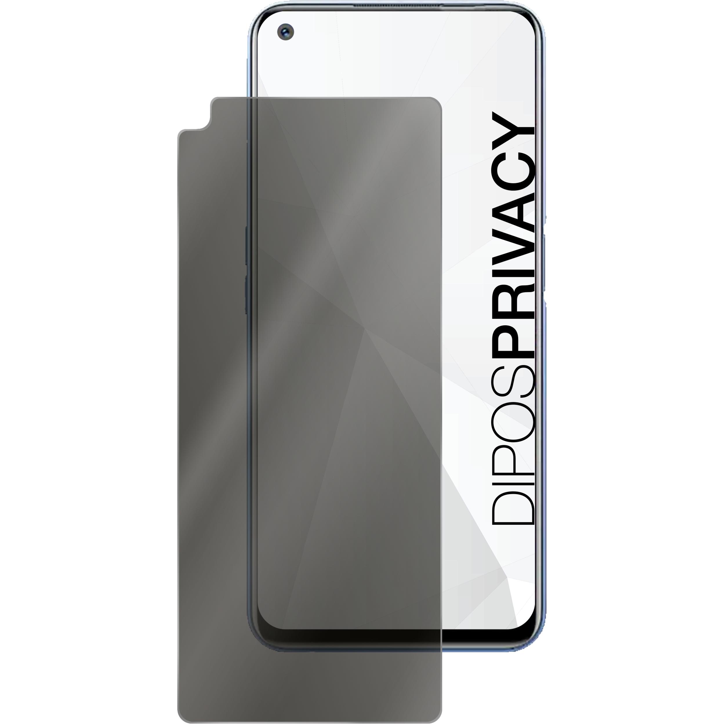 Thumbnail - Dipos Blickschutzfolie 2-Way Anti-Shock (1 Stück, Realme Narzo 30 Pro), Smartphone Schutzfolie, Transparent