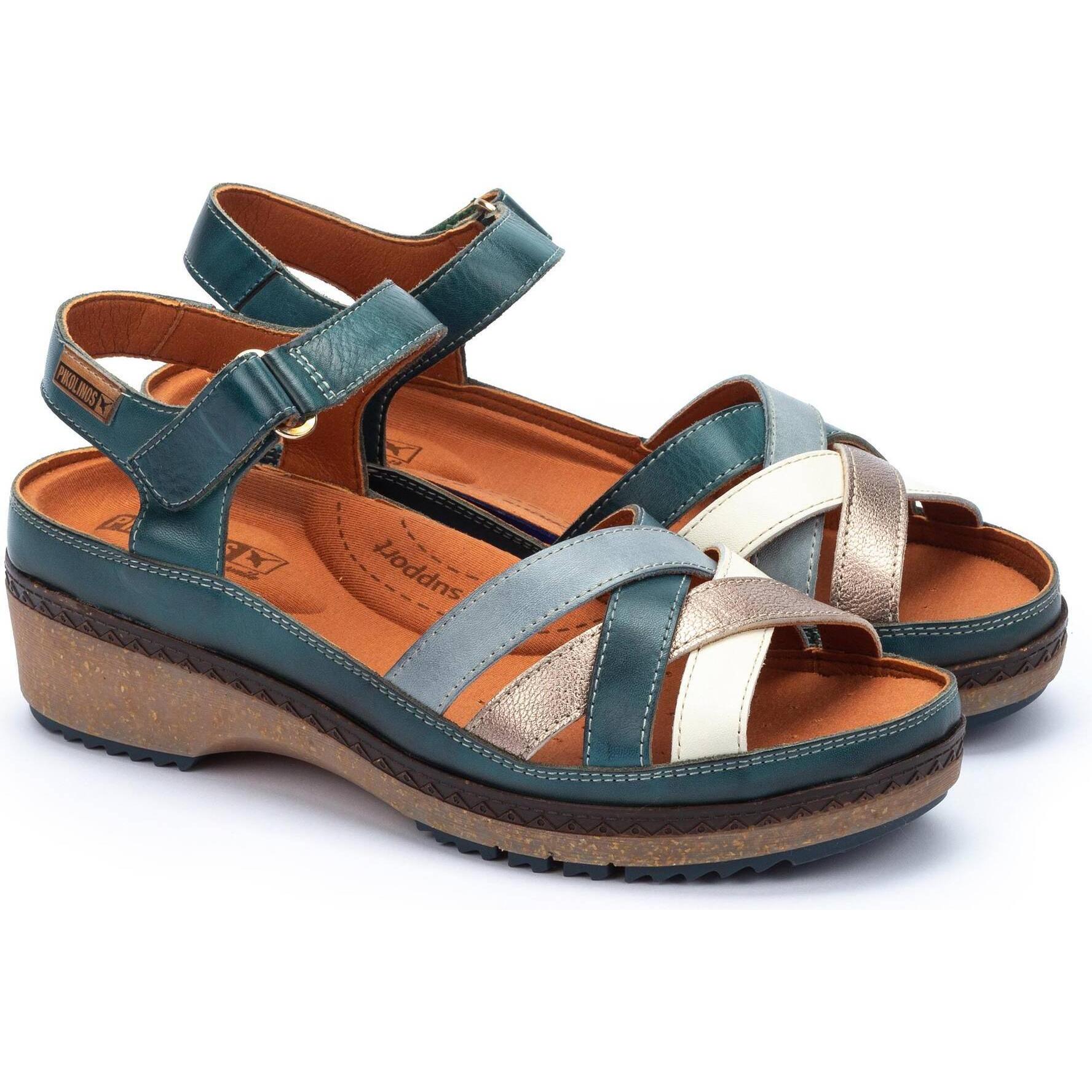 Thumbnail - Pikolinos, Damen, Sandalen, keil-sandalen fã¼r damen granada w0w-1969c2, Mehrfarbig, (36)