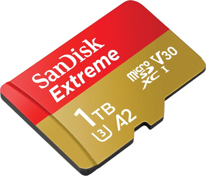 Produktbild SanDisk Extreme UHS-I V30 (1000 GB, microSDXC, U3, UHS-I)