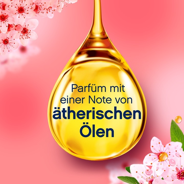 Productafbeelding Lenor Kersenbloesem & edele salie (56 Wascycli, Fles)
