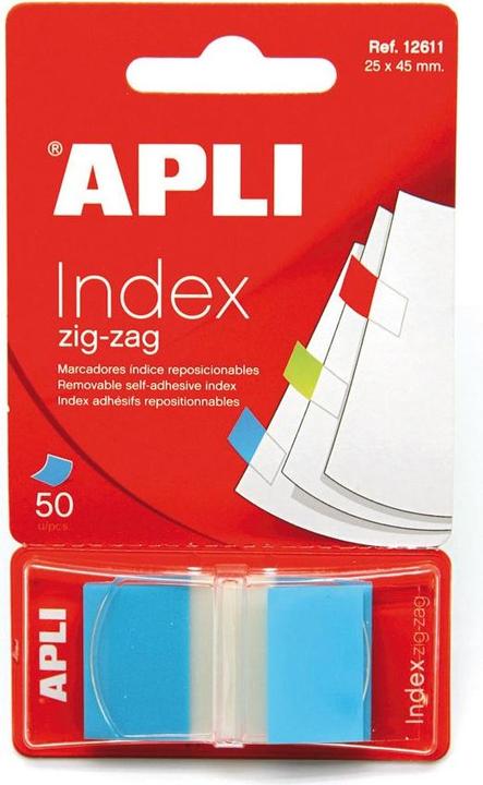 Apli Adhesive Zigzag film indices 45 x 25 mm (45 x 25 mm)
