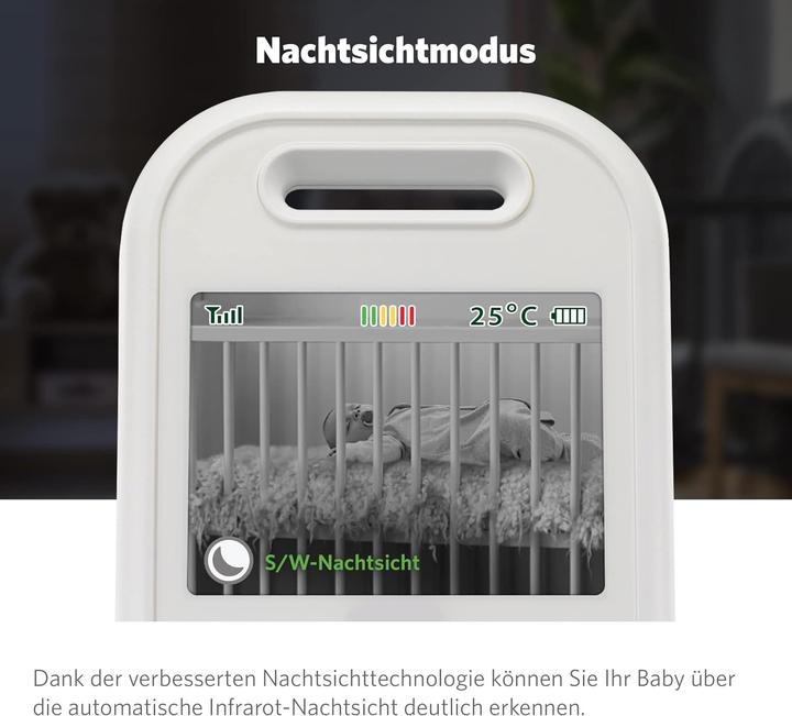 Produktbild Leapfrog LF2423 Video-Babyphone (Babyphone mit Kamera, 300 m)