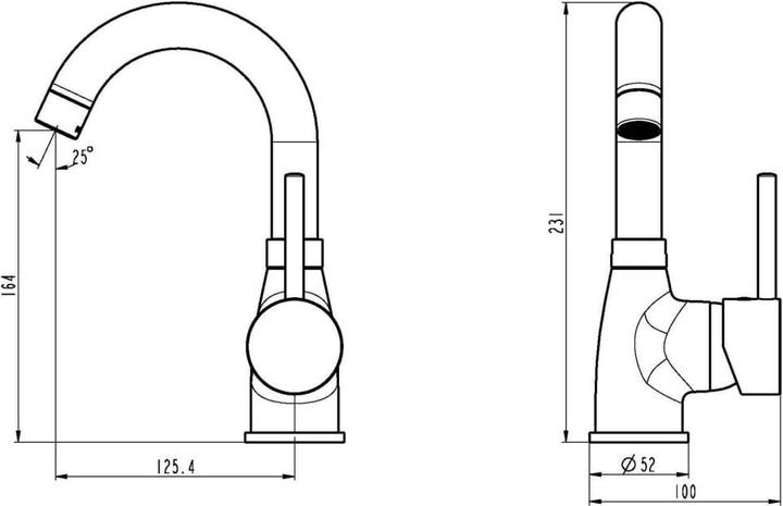 Actual product image Eisl FUTURA Waschtischarmatur