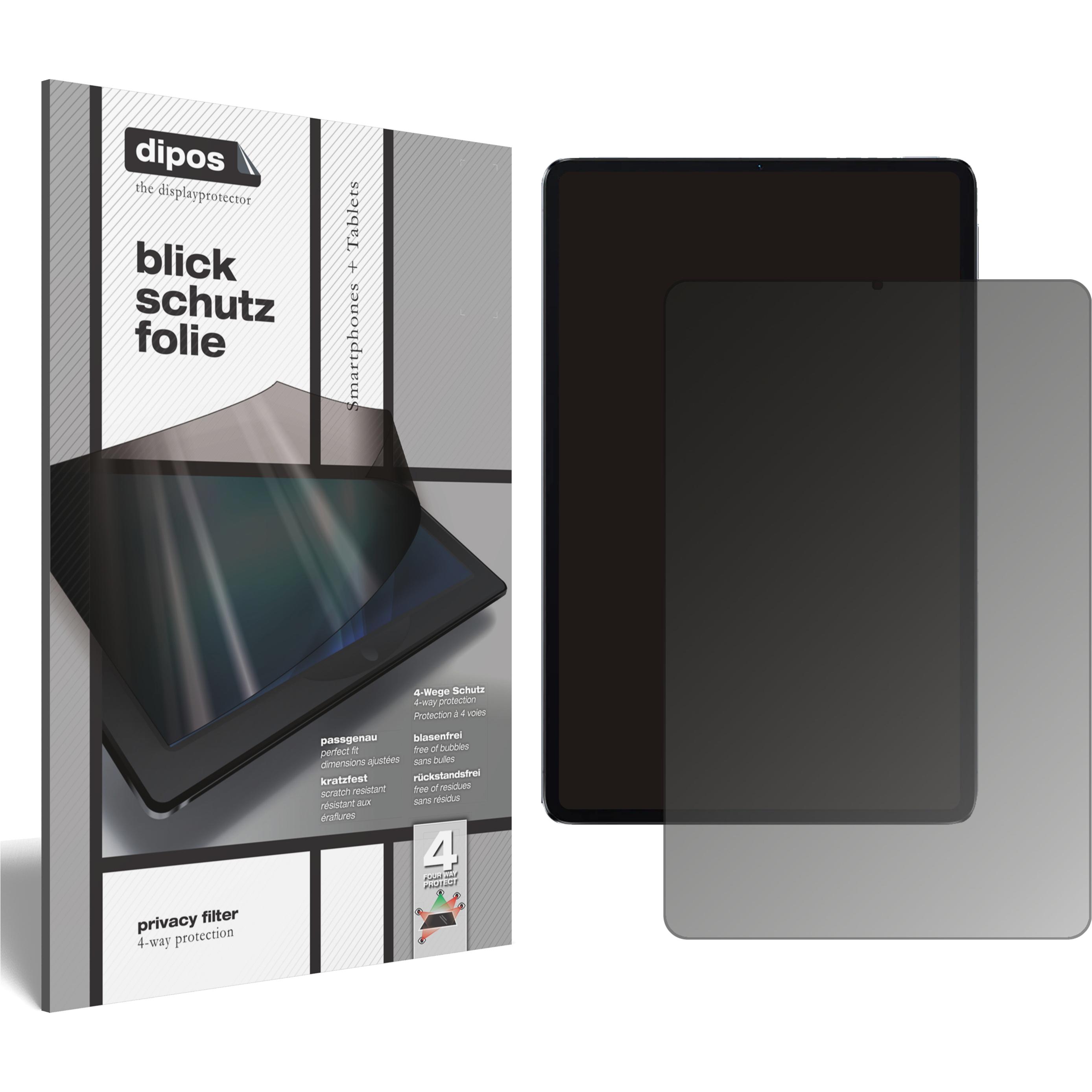 Dipos Blickschutzfolie 4-Way Privacy (1 Stück, Mi Pad 5 Pro), Tablet Schutzfolie