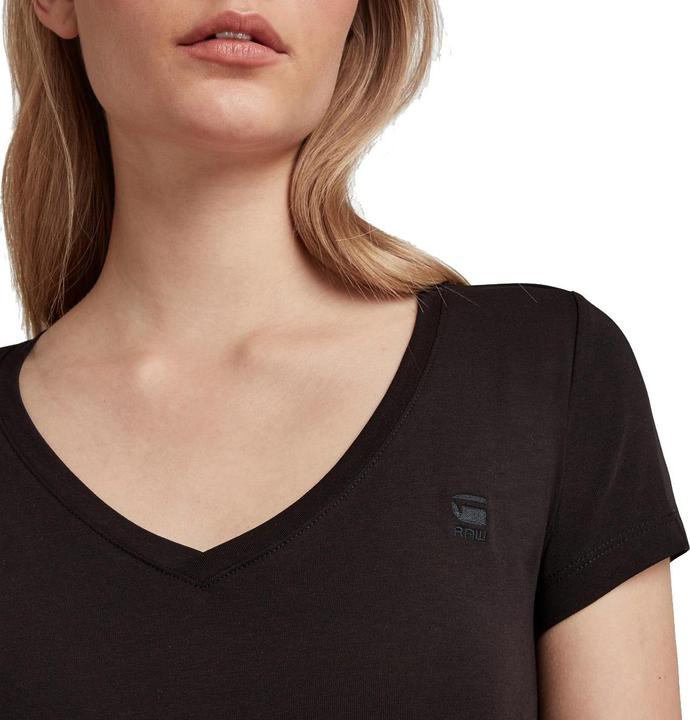 Produktbild G-Star Short Sleeve Base T-Shirt V-Neck Black (S)