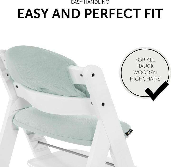 Produktbild Hauck Highchair Pad Select Muslin Mint