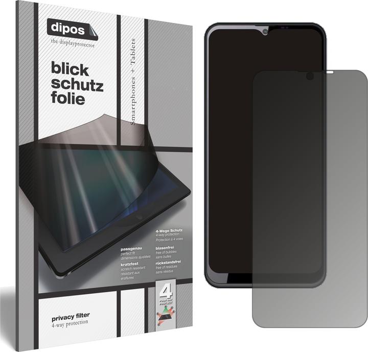 Actual product image Dipos Screen Protector 4-Way Privacy (Oukitel C23 Pro)