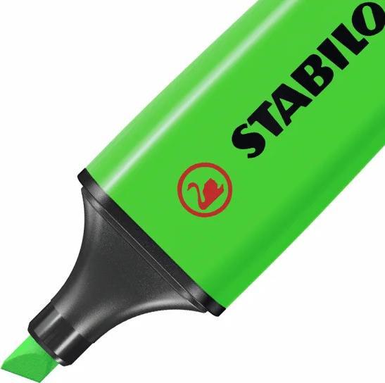 Produktbild STABILO Leuchtmarker grün, 10er Karton (10x)
