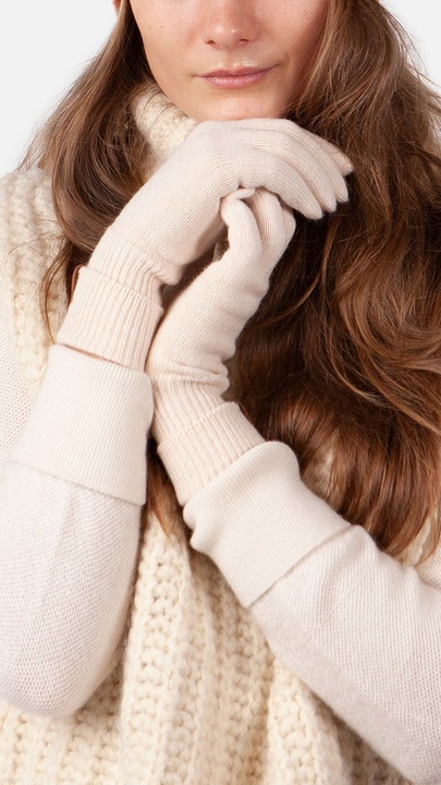 Image du produit Barts Gants finement tricotés blanc (Taille unique)