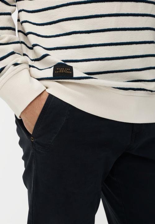 Produktbild Camel Active Gestreiftes Sweatshirt mit Rundhalsausschnitt (M)