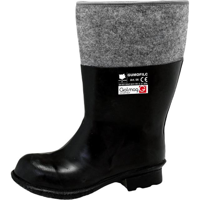 Galmag, Herren, Gummistiefel, BUTY FILCOWO-GUMOWE ŁÓDZKIE ROZ-11/45, Schwarz, (45)