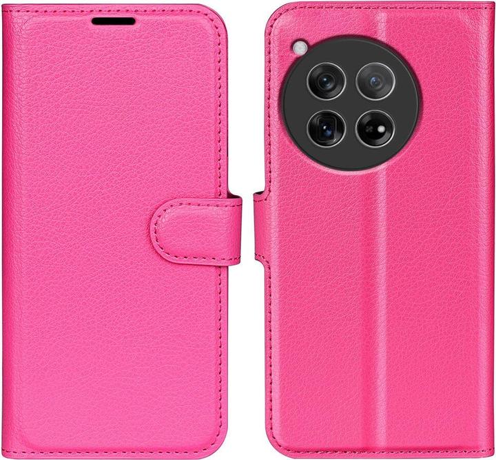 Actual product image Cover-Discount OnePlus 12 - Leather case cover pink (OnePlus 12)