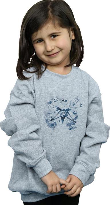 Produktbild Disney Nightmare Before Christmas Paint Spray Carers Sweatshirt Mädchen (116)