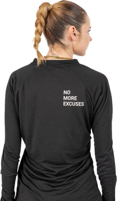 Produktbild dirtlej Mountee Ladies Long, Longsleeve Jersey, black (XL)