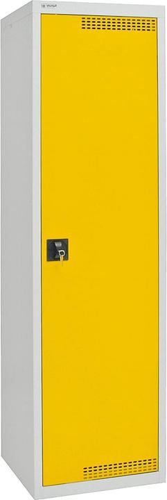 Produktbild kaiserkraft Umweltschrank, Türen gelocht (50 cm, 180 cm)