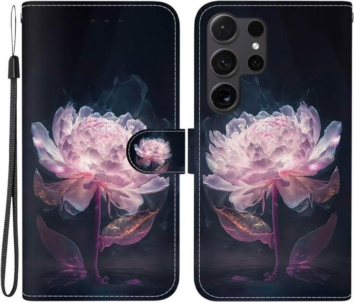 Image du produit Cover-Discount Galaxy S25 Ultra - Tasche Hülle mit Blüten Motiv (Samsung Galaxy S25 Ultra)