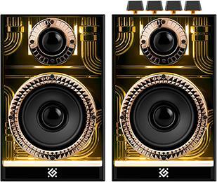 Produktbild Defender Lautsprechers FUTURO, 2.0, 20W, schwarz, AUX/Bluetooth, Hintergrundbeleuchtung