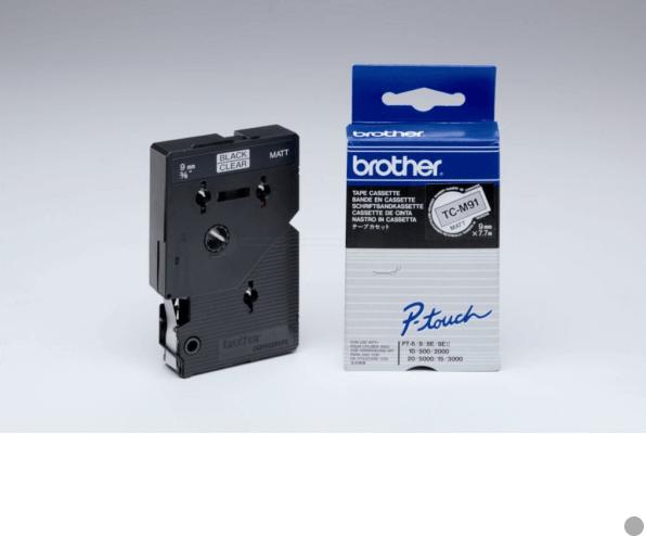 Produktbild Brother Tc-M91 (0.90 cm, Schwarz)