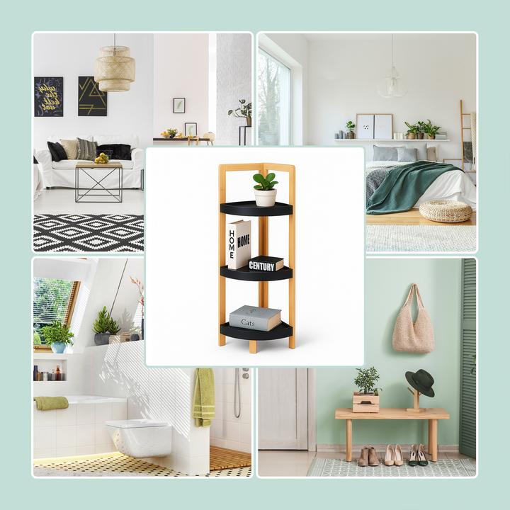 Image du produit Relaxdays Étagère d'angle