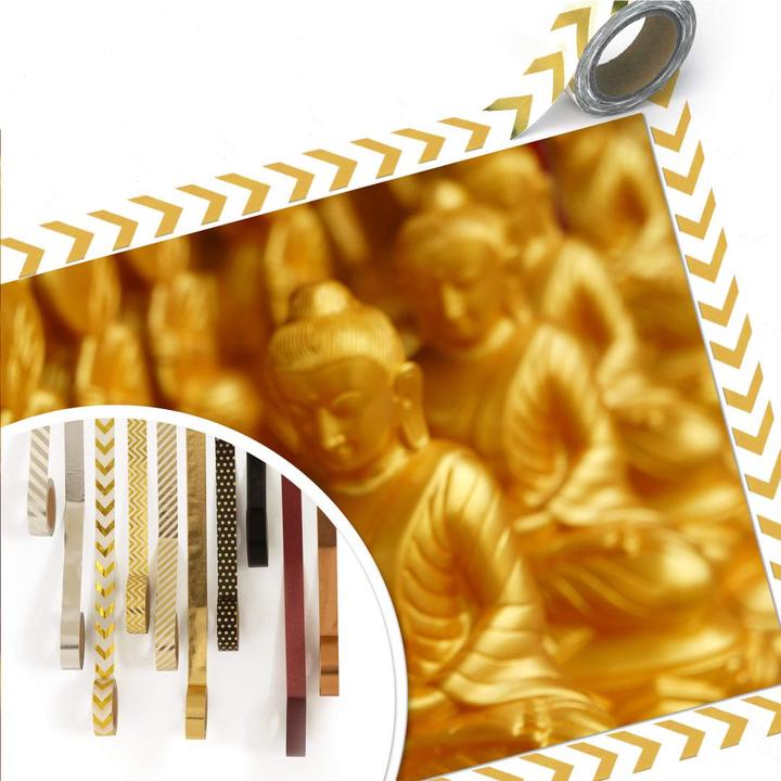 Image du produit Trenddeko Bouddha d'or (100 x 70 cm)