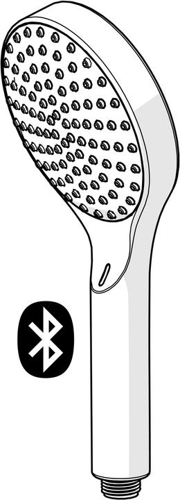 Produktbild Hansa Activejet Digital Handbrause 1-strahlig (1 Strahlarten, 15 l/min)