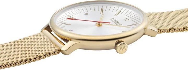 Immagine prodotto Mondaine MLE.33111.SM Orologio da donna Doppio 33mm (Orologio da polso analogico, Fatto in Svizzera, 33 mm)