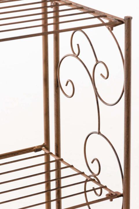 Immagine prodotto Swisshandel24 Scaffale da terra Rosa, marrone antico (45,5 x 24 x 81,5 cm)