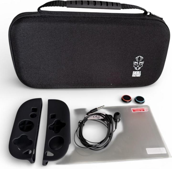 Produktbild Skull Factory , 5-in-1-Schutzkit Nintendo Switch, Hülle, Schutzfolie (Switch)