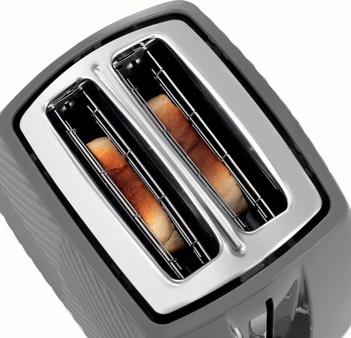 Produktbild Russell Hobbs 26392-56 Groove 2S Toaster grau