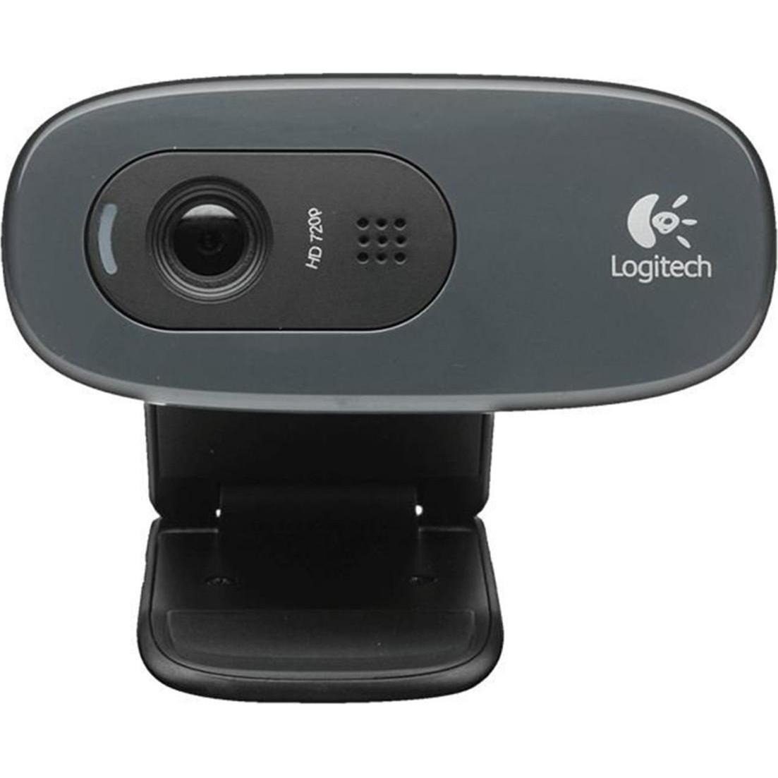 Logitech C270 (0.90 Mpx), Webcam, Schwarz