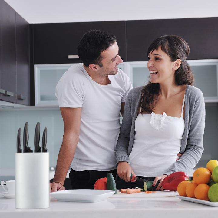 Produktbild Relaxdays Messerblock oval