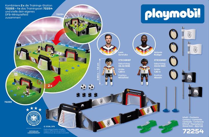 Productafbeelding Playmobil DFB Trainingsset Goretzka vs Rüdiger