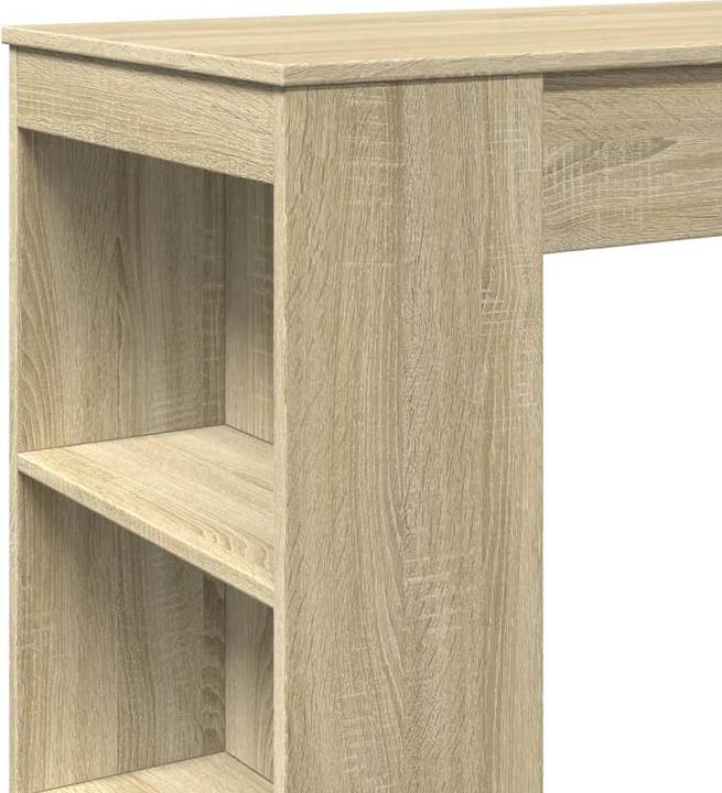 Produktbild vidaXL Bartisch mit Regal