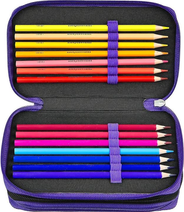 Produktbild Undercover Monster High - Federmäppchen mit 3 Fächern - 30-teilig