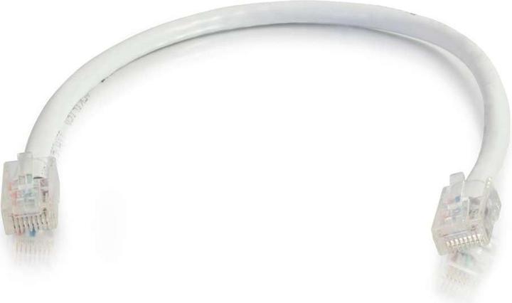Produktbild C2G Kabel / 2 m Assem White CAT5E PVC UTP C (UTP, CAT5e, 2 m)