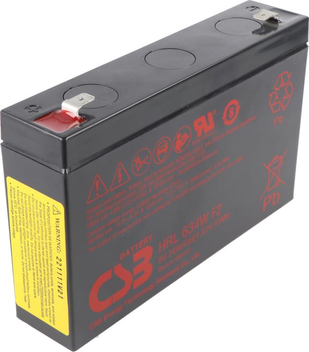 CSB Ersatzakku für IBM 2145 UPS-1U USW Akku zum Selbstumbau (6V)